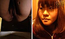 亚洲青少年的漂亮阴道在所摄像头上被尿液覆盖